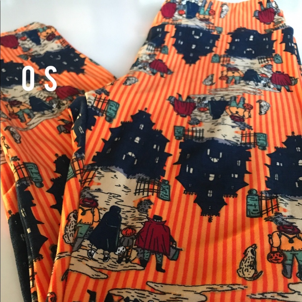 OS LuLaRoe Halloween leggings